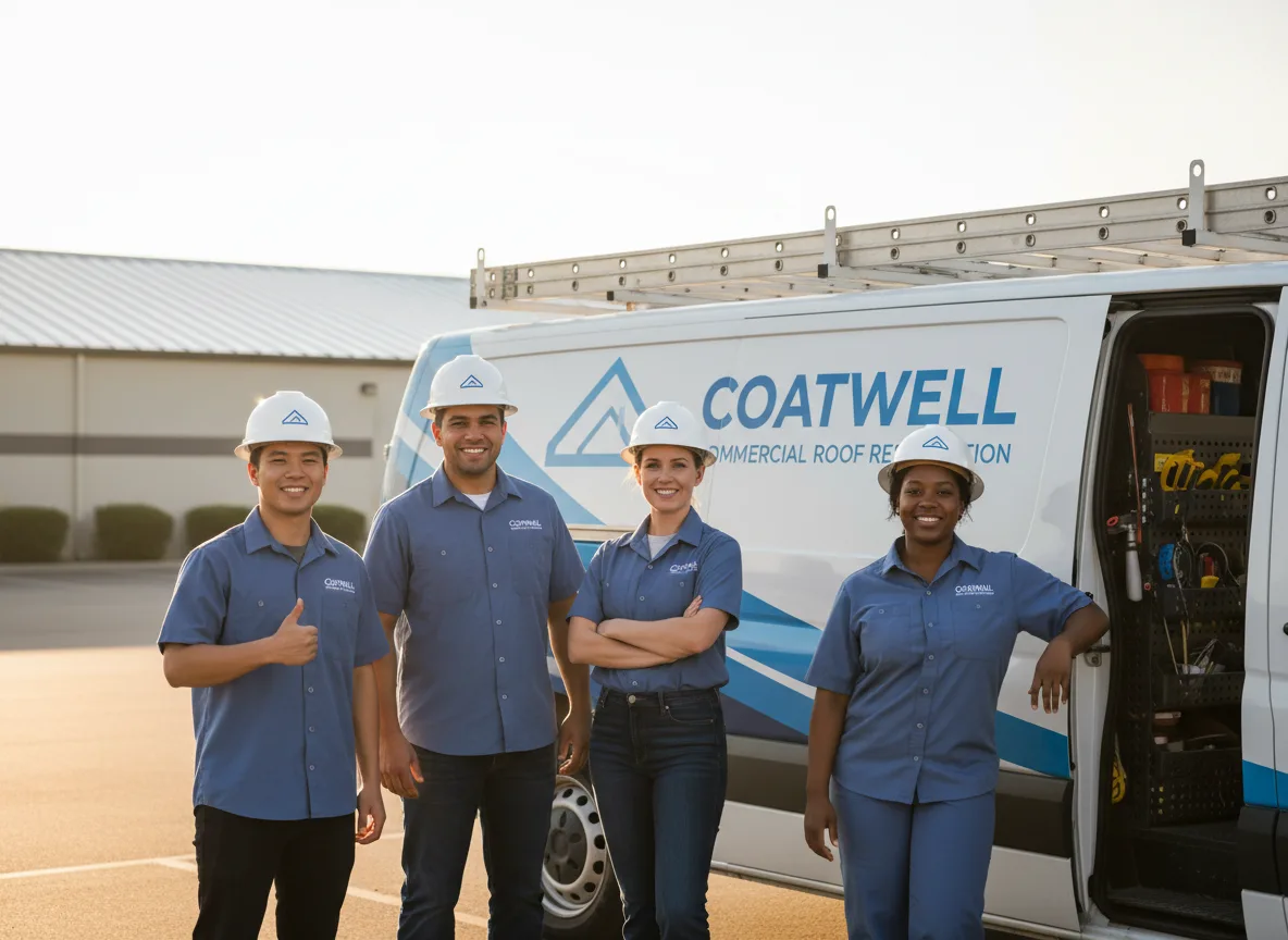 Commercial roof coating company in Wardell, MO